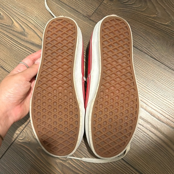 Red vans 🥰 - Picture 3 of 7